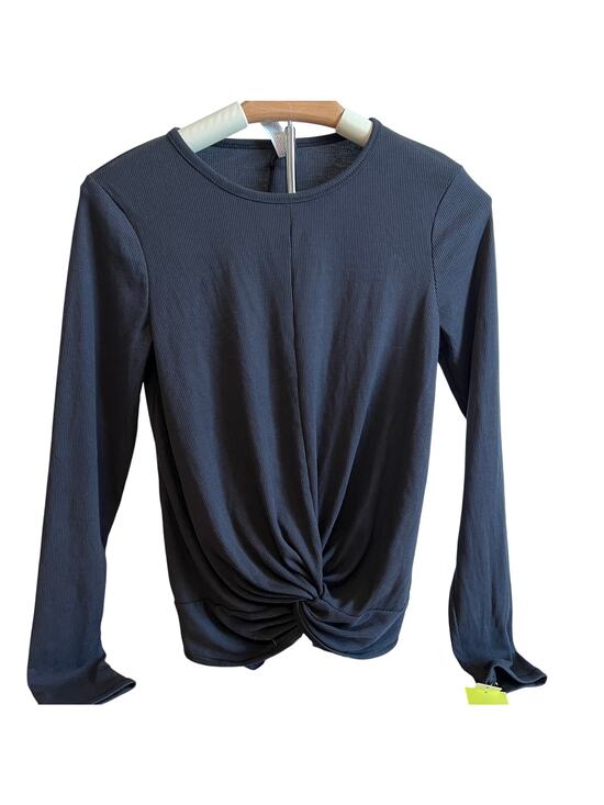 all in motion Tops - All in Motion Women's Black Long Sleeve Twist Front T-Shirt - Size Small - NWT